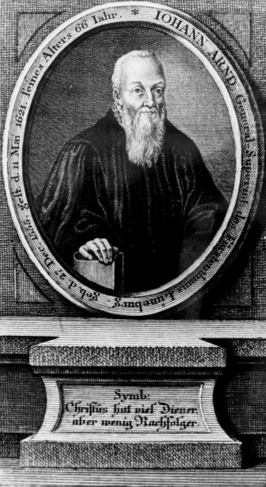 Porträtt av Johann Arndt